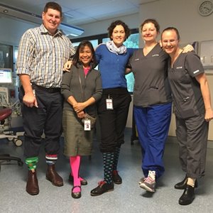 Mater Doctors pulls up their socks for mental health